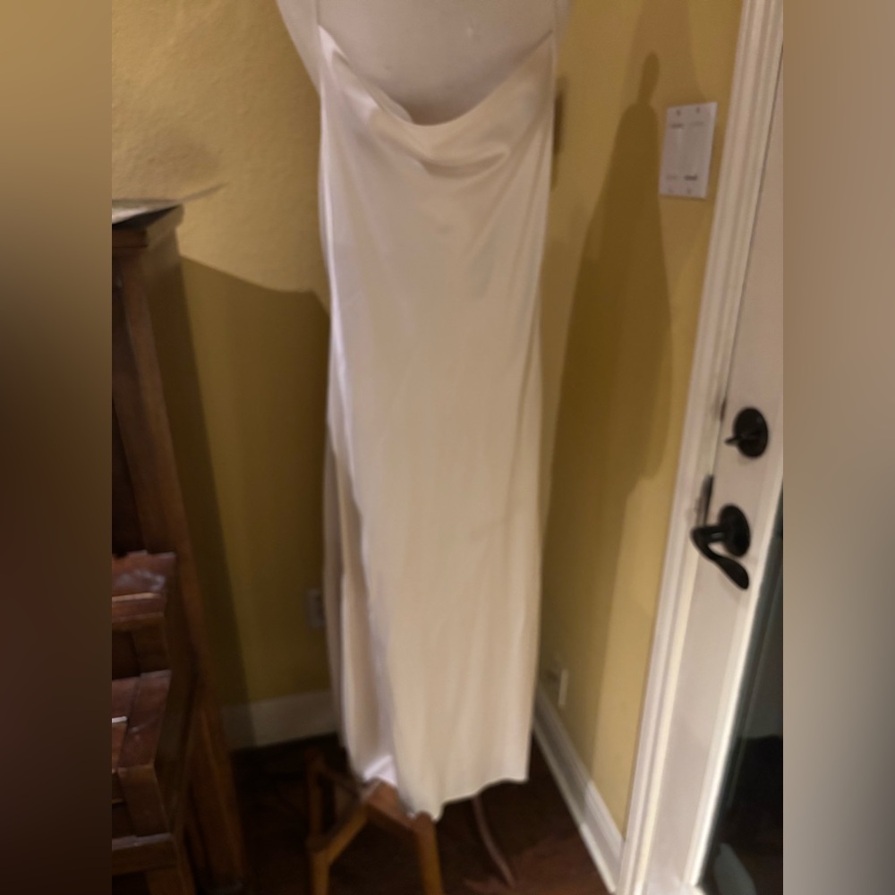 All Saints slip dress in Artic white. NWT. Size 12 - Picture 4 of 8